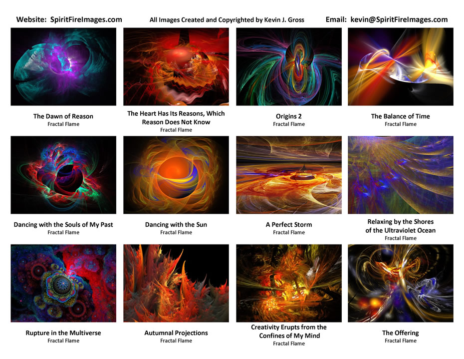 2015 Fractal Calendar